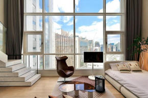Duplex Penthouse Unit in the center of Seoul with City view